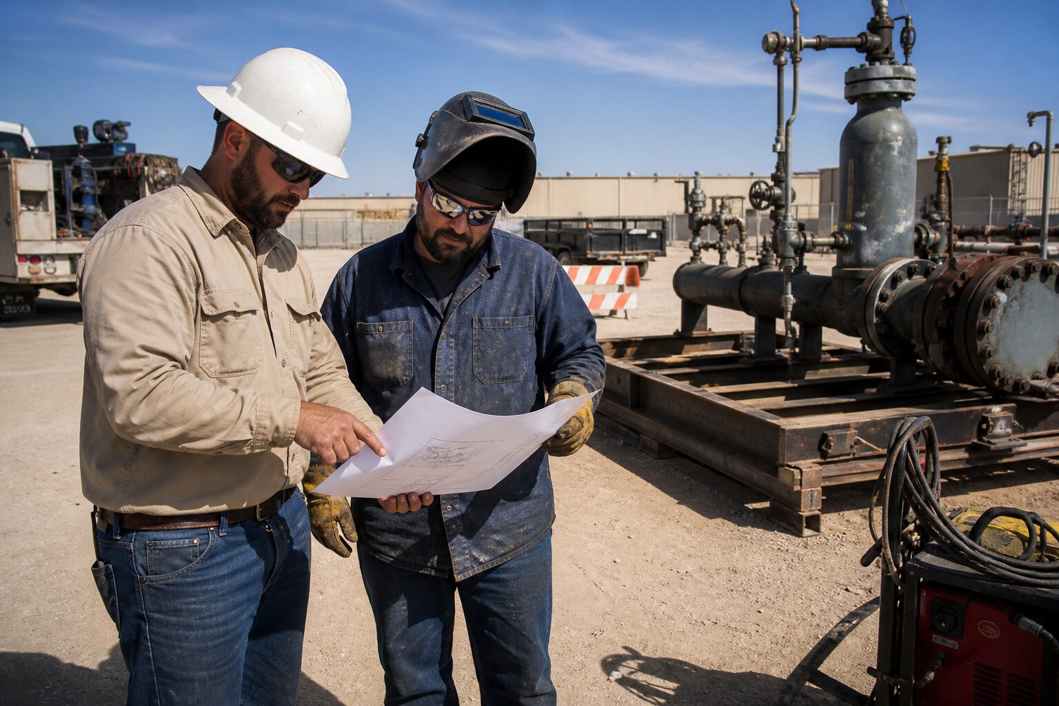 mobile welding assessment in Midland
